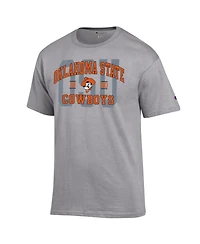 Champion Men's Heather Gray Oklahoma State Cowboys Varsity T-Shirt