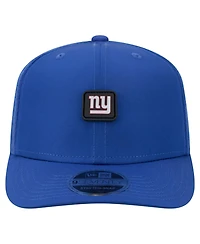 New Era Men's Royal New York Giants Micro Badge 9SEVENTY Adjustable Hat