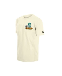 New Era Men's Natural Seattle Mariners Dia de los Muertos Sugar Skull T-Shirt