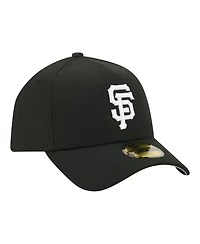 New Era Men's Black San Francisco Giants A-Frame 59FORTY Fitted Hat