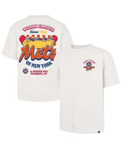 47 Brand Men's Cream New York Mets Glizzy T-Shirt