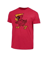 Champion Men's Cardinal Iowa State Cyclones Vintage Triumph Tri-Blend T-Shirt