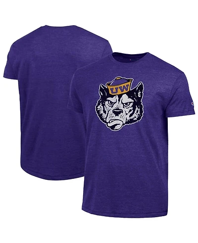 Champion Men's Purple Washington Huskies Vintage Triumph Tri-Blend T-Shirt