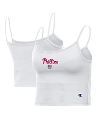 Champion Women's Philadelphia Phillies Scoop Neck American Flag Tank Top