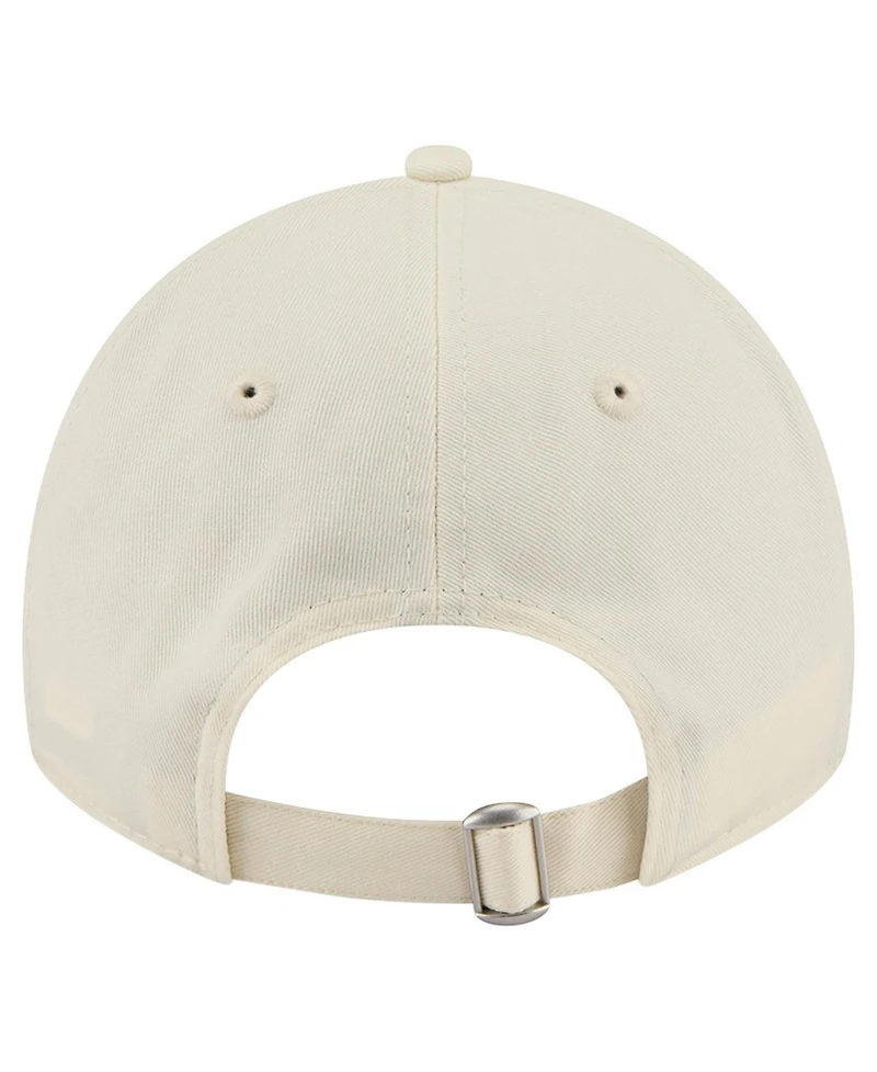 New Era Women's Cream/Coastal Blue Buffalo Bills 9TWENTY Adjustable Hat