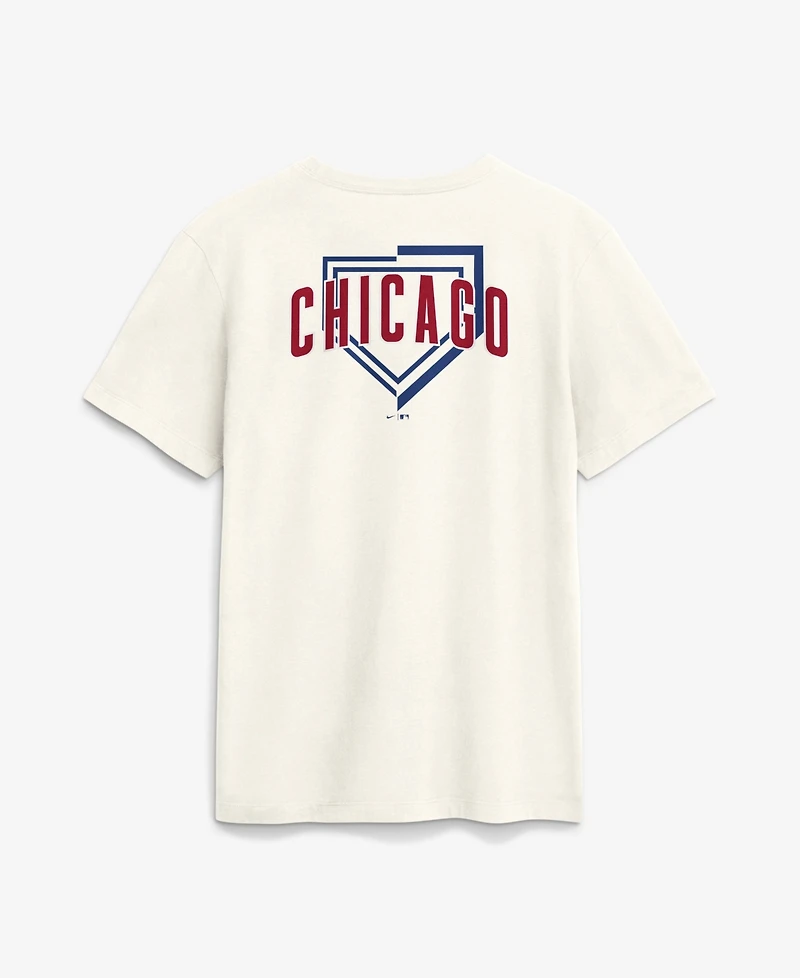 Nike Men's Cream Chicago Cubs Primetime Inning T-Shirt