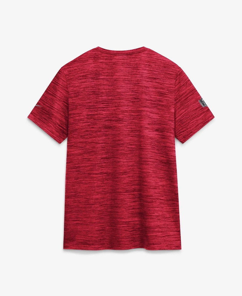 Nike Women's Red Kansas City Chiefs Sideline Velocity Dri-fit T-Shirt