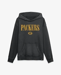 Fanatics Men's Black Green Bay Packers Relaxed Intense Rivalry French Terry Hoodie