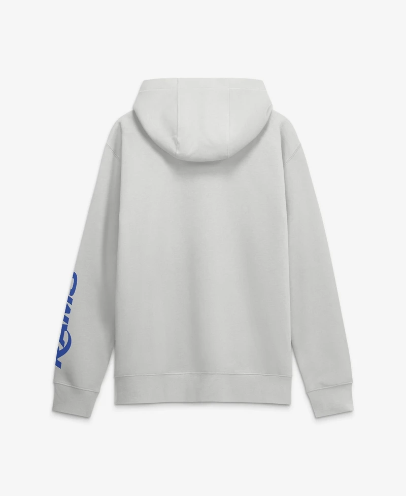 Nike Men's Gray Los Angeles Rams Cool Down Club Full-Zip Hoodie