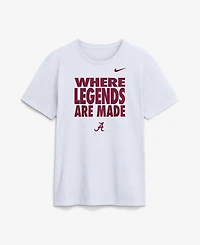Nike Men's White Alabama Crimson Tide 2026 Sideline Dri-fit Slogan T-Shirt