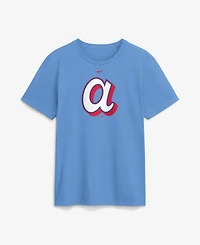 Nike Men's Light Blue Atlanta Braves City Connect Club T-Shirt