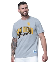 Starter Men's Brown/Heather Gray San Diego Padres Two-Pack T-Shirt Set