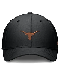 Nike Men's Black Texas Longhorns Rise Swoosh Dri-fit Flex Hat