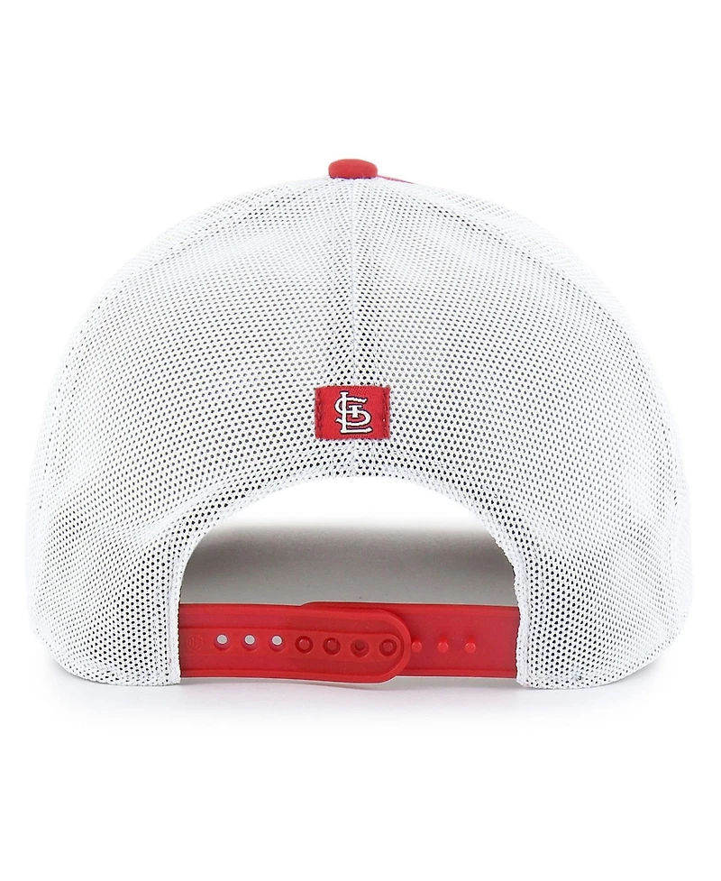 47 Brand Men's Red/White St. Louis Cardinals Fairway Trucker Adjustable Hat