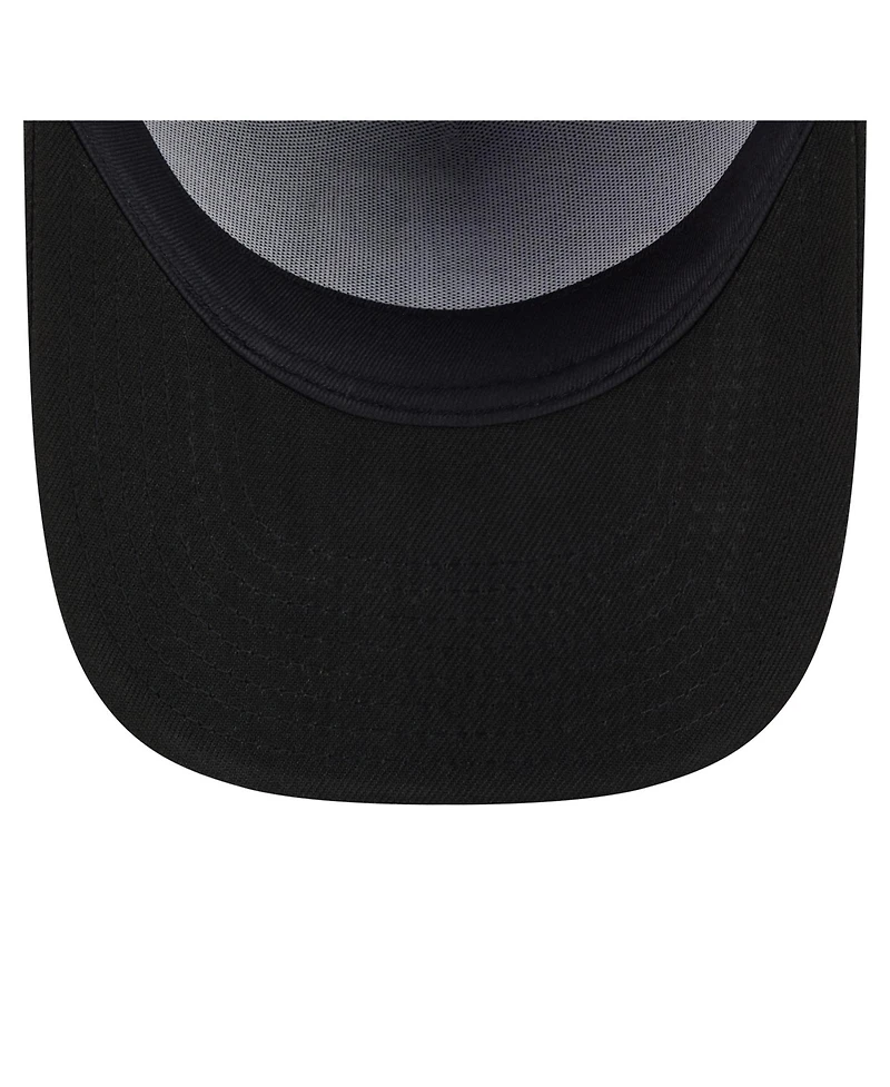 New Era Men's Black Boston Red Sox Motion A-Frame 9FIFTY Snapback Hat
