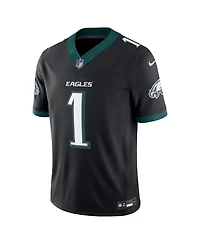 Nike Men's Jalen Hurts Black Philadelphia Eagles Alternate Vapor F.u.s.e. Stitched Limited Jersey