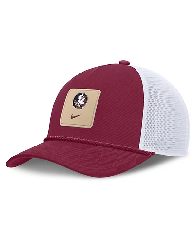 Nike Men's and Women's Garnet Florida State Seminoles 2026 On-Field Gameday Rope Trucker Adjustable Hat
