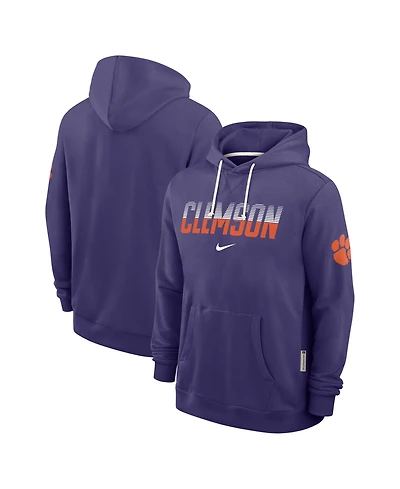 Nike Men's Purple Clemson Tigers 2026 Sideline Standard Issue Dri-fit Hoodie