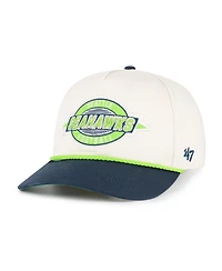 '47 Brand Men's Natural Seattle Seahawks Frame Out Two Tone Hitch Adjustable Hat