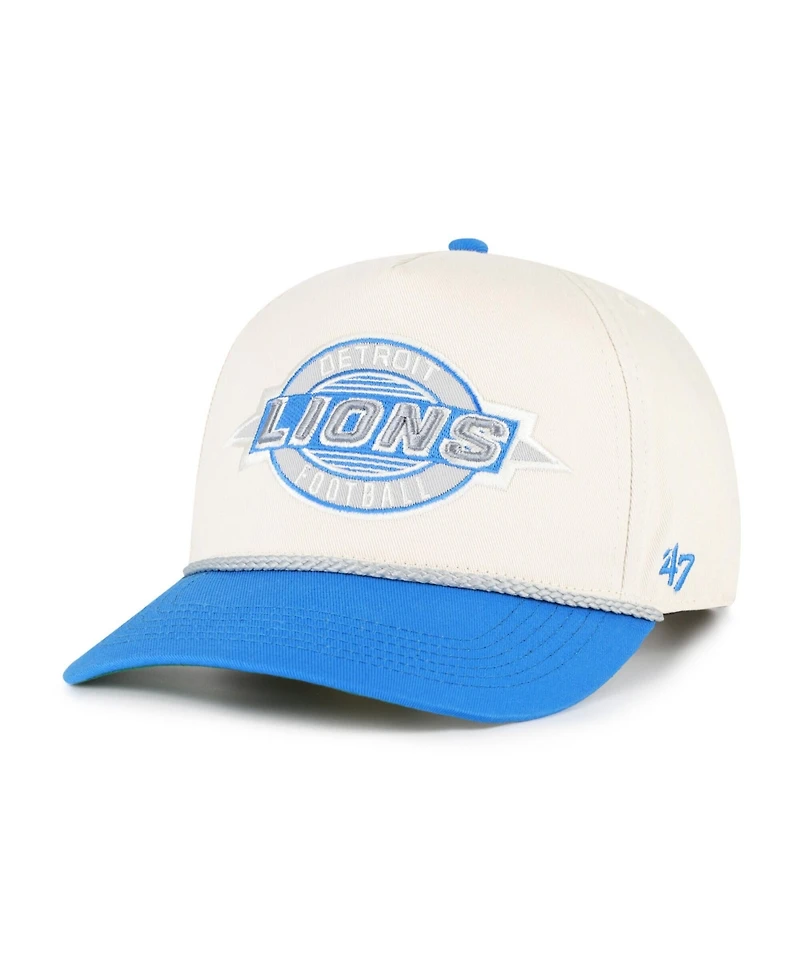 '47 Brand Big Boys and Girls Natural Detroit Lions Freemont Hitch Adjustable Hat