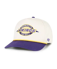 '47 Brand Big Boys and Girls Natural Minnesota Vikings Freemont Hitch Adjustable Hat