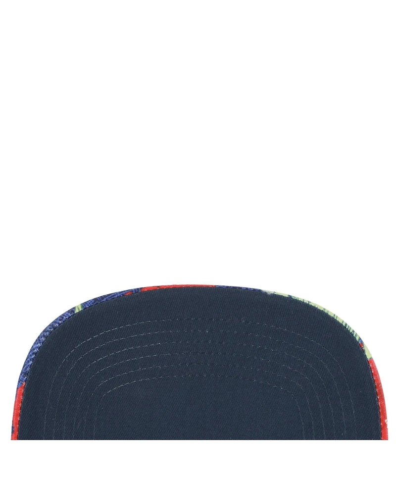 47 Brand Men's White/Navy Houston Texans Beach Side Hitch Adjustable Hat