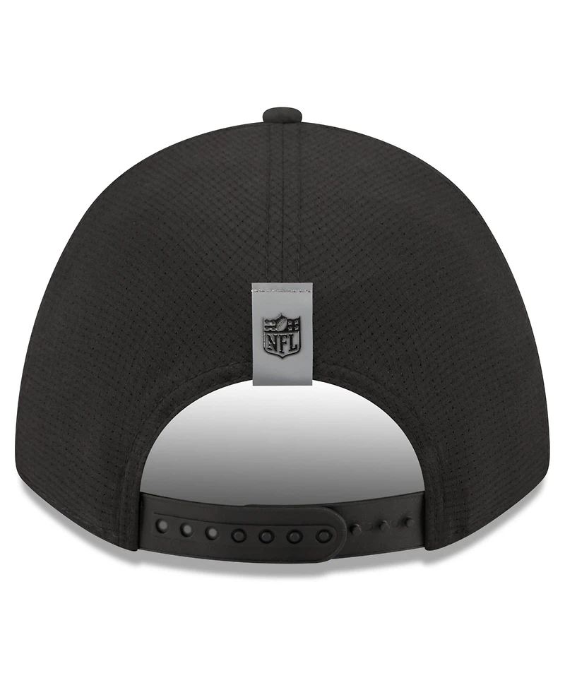 New Era Men's Black Kansas City Chiefs 2026 Nfl Training Camp 9FORTY Adjustable Hat