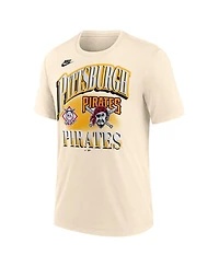 Nike Men's Natural Pittsburgh Pirates Vintage Tri-Blend T-Shirt