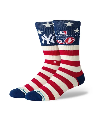 Stance Men's and Women's New York Yankees American's 250th Crew Socks