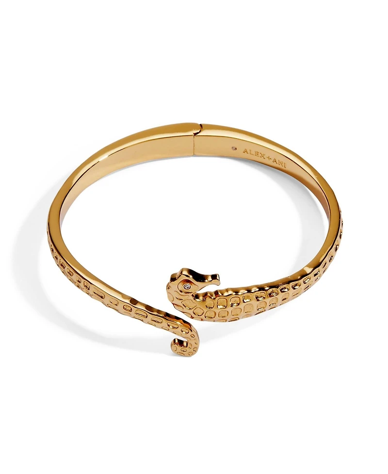 Alex and Ani Seahorse Bypass Cuff