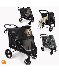 My Duque: Champ Big Raincover Pet Stroller