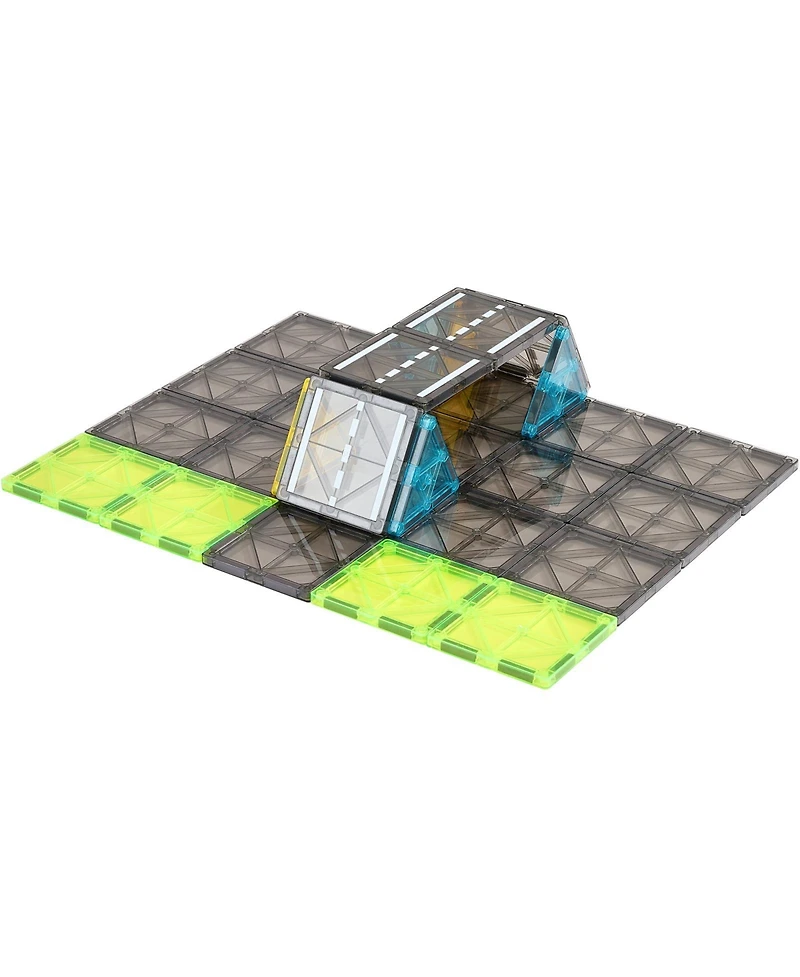 Hongge Road Building Tiles 56-Piece Construction Set, Ages 3+