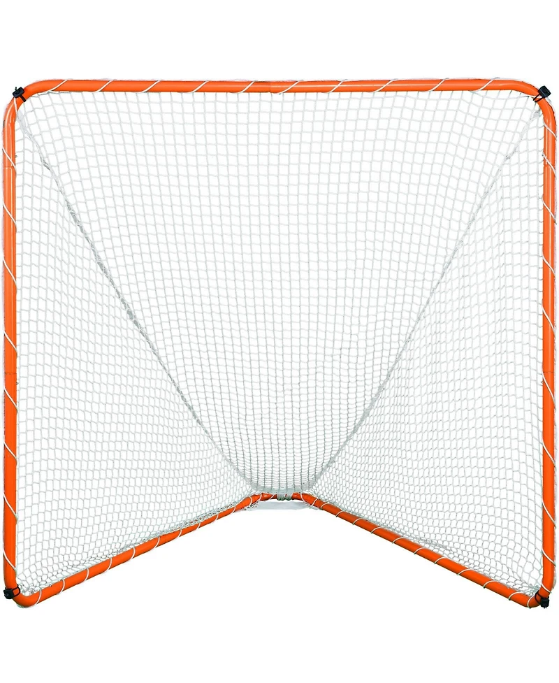 Hongge Portable 6 x 6 ft Lacrosse Goal with Steel Frame and Carry Bag for Backyard Shooting Drills