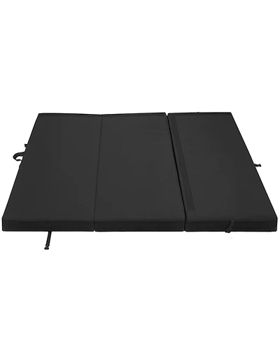 Hongge Tri-Fold Bouldering Crash Pad 67 x 48 in with Adjustable Backpack Straps for Indoor and Outdoor Climbing
