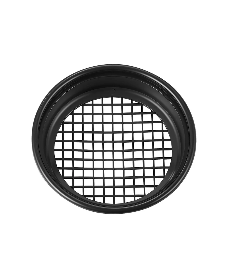 Hongge 19-Piece Gold Panning Kit with 10 in and 14 in Dual-Groove Pans Classifier Sieves and Rock Pick