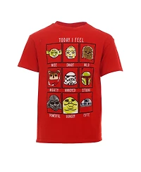 Starwars Boys Star Wars C-3PO Chewbacca Stormtrooper 3 Pack T-Shirts Black/Blue/Gray Heather