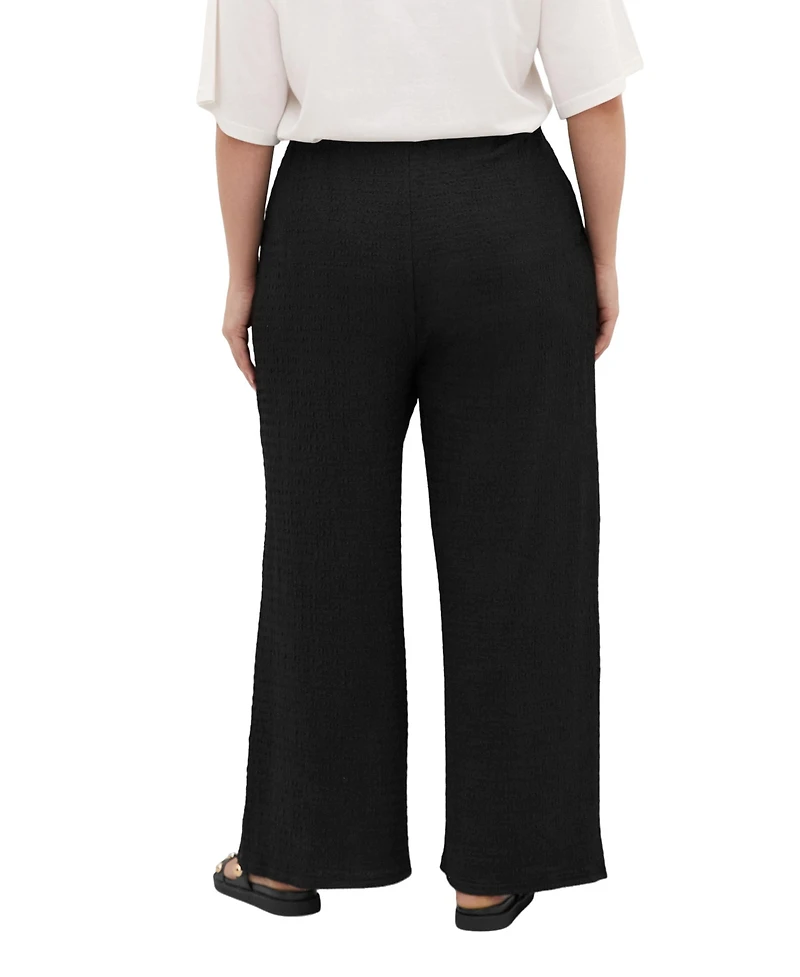 City Chic Plus Brianna Wide Leg Pant