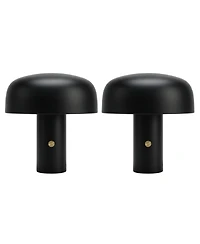 Brightech Anita Led Desk Lamps for Bedside or Office, Set of 2