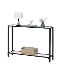 Slickblue 39.4-Inch Entryway Console Table with Durable Metal Frame