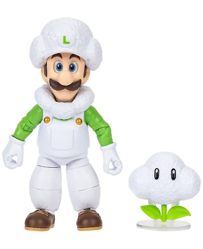 Macy's Super Mario Cloud Luigi 5" 2-Piece Action Figure, Ages 3+