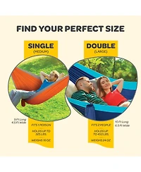 Aofar Hammock Camping Chair with Tree Straps and Carry Bag set