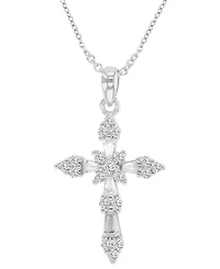 Macy's Mixed Shape Cross Necklace