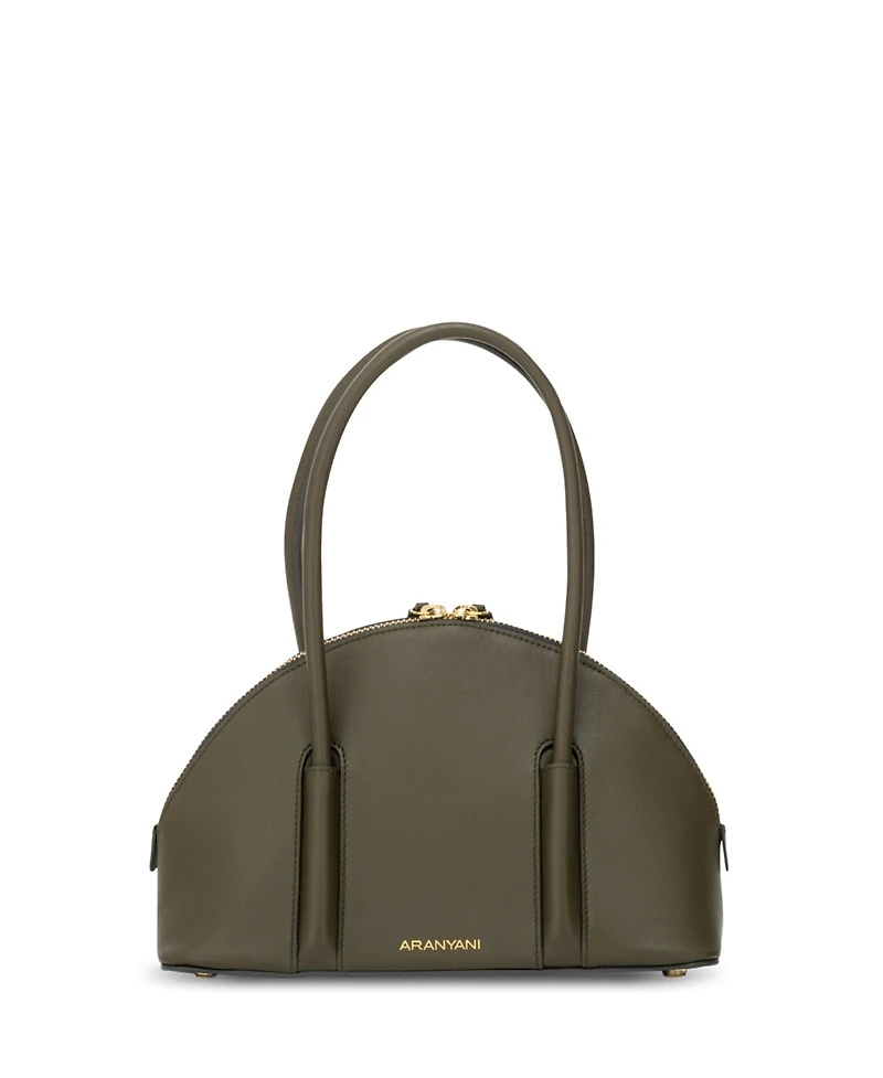 Aranyani Kiko Monogram Medallion Top-Handle Bag
