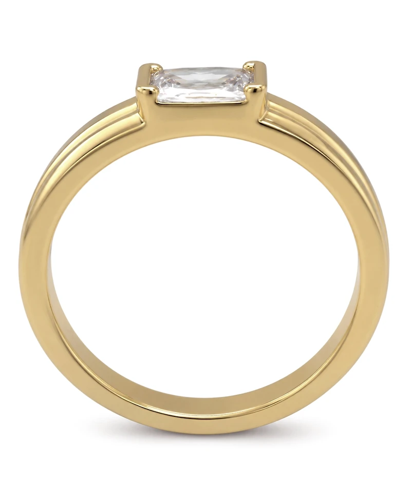 And Now This Cubic Zirconia Band Ring