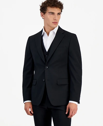 Tommy Hilfiger Men's Modern-Fit Wool Th-Flex Stretch Suit Separates Jacket