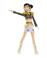 Kpop Demon Hunters Zoey Golden 12.75" Singing Doll with 5 Posable Joints, Ages 4+