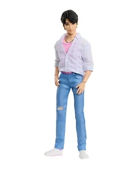 Kpop Demon Hunters Saja Boys Jinu Soda Pop 12" Fashion Doll with 11 Posable Joints, Ages 4+