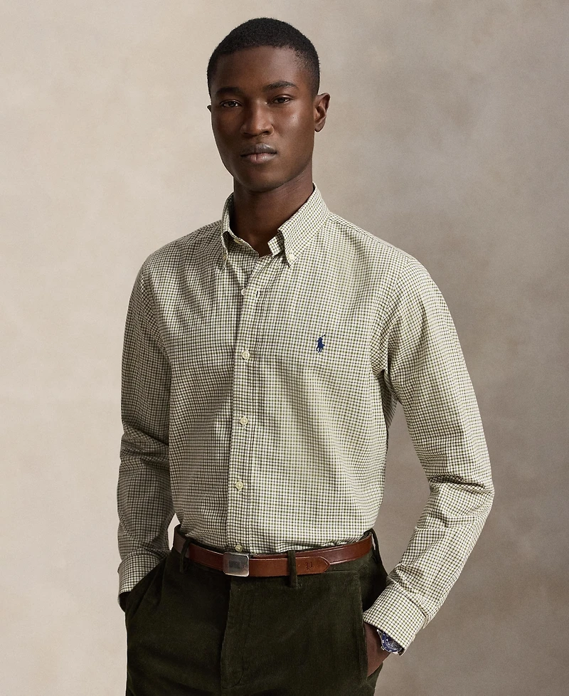 Polo Ralph Lauren Men's Classic-Fit Plaid Twill Shirt