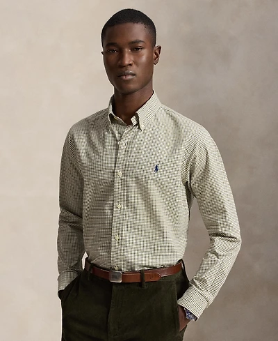Polo Ralph Lauren Men's Classic-Fit Plaid Twill Shirt