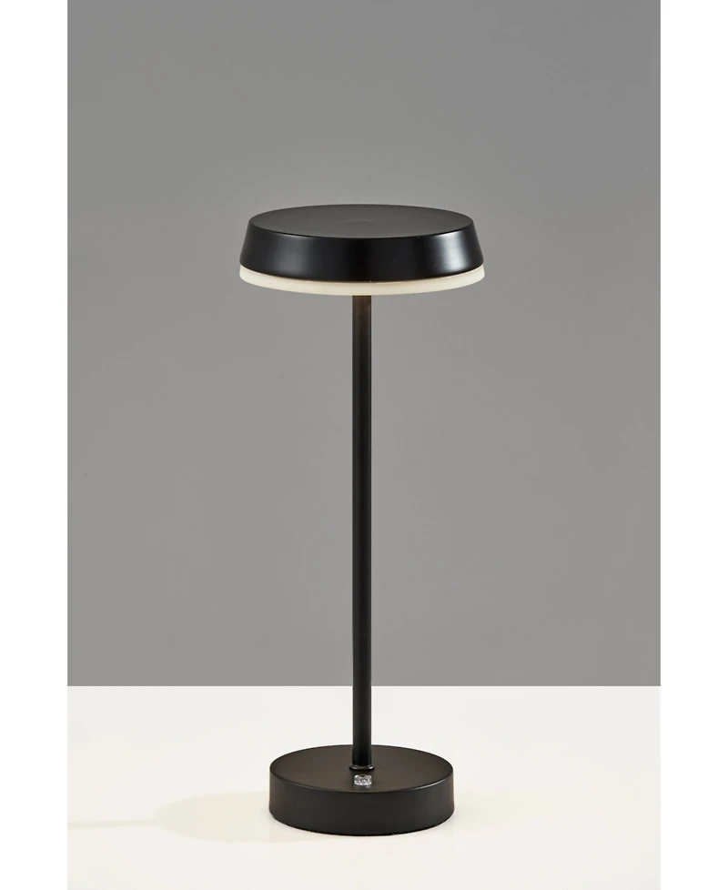 Adesso 15" Metal Tommy Led Cordless Table Lamp